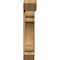 Ekena Millwork Olympic Slat Rough Sawn Bracket w/ Offset Brace, Western Red Cedar, 8"W x 32"D x 40"H BKT0806X32X40OLY06RWR - alternate 2